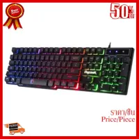 ✨✨#BEST SELLER Razeak Backlighted Gaming keyboard รุ่น RK-8165ถูกใจคอเกมส์แน่นอนเพราะทำราคามาแบบประหยัดแต่คุณภาพเกินร้อย ##ที่ชาร์จ หูฟัง เคส Airpodss ลำโพง Wireless Bluetooth คอมพิวเตอร์ โทรศัพท์ USB ปลั๊ก เมาท์ HDMI สายคอมพิวเตอร์