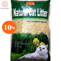 [ส่งฟรี] Natural cat Litter ทรายแมวไม้สนอัดเม็ด (ขนาด10Kg.)