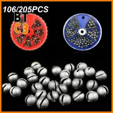 5pcs/10pcs 3.5g 5g 7g 10g 14g 20g Fishing Sinkers Tear Drop Shot Weights For