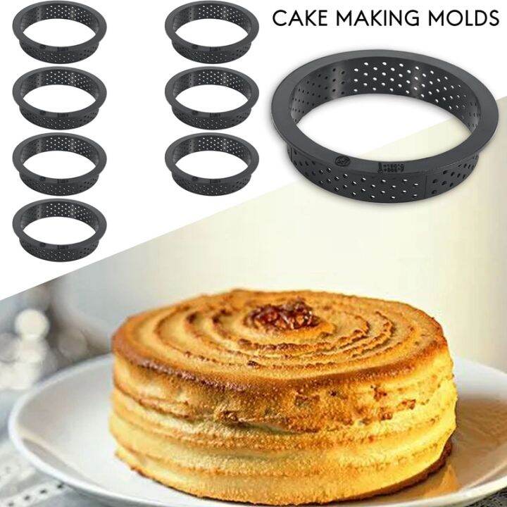 round-shape-bakeware-diy-decorating-tool-cake-mold-french-dessert-decorating-bakeware-mousse-circle-non-stick-perforated-ring-8pcs