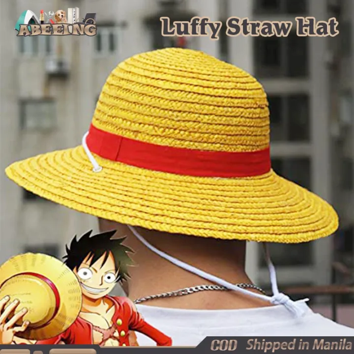 【Hot Stock】 One Piece Adult Luffy Straw Hat Japanese Anime Cosplay