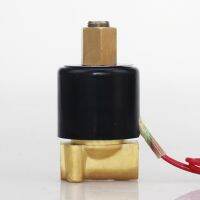 【hot】┅☢  2W-025-08K Pneumatic Electric Solenoid 2 Way 1/8  1/4  3/8  Female thread Gas Wire Lead Type N/O 220V 24V 12V