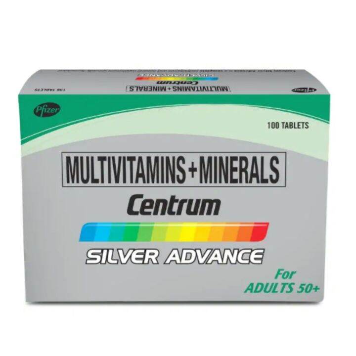 Centrum Silver Advance 100 Tablets Lazada Ph