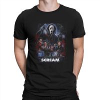 Horror TV series Scream Mens TShirt Movie Poster Fashion T Shirt Original Sweatshirts New Trend XS-4XL-5XL-6XL