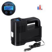 Portable Car Air Compressor Auto Motorcycle DC 12V LED Light Digital Tire Inflator Air Pump