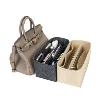 【cw】Fit For Bir Kins 25 30 35 Insert Bags Organizer For Cosmetics Luxury Makeup Storage Portable Shaper For Womens Handbag ！