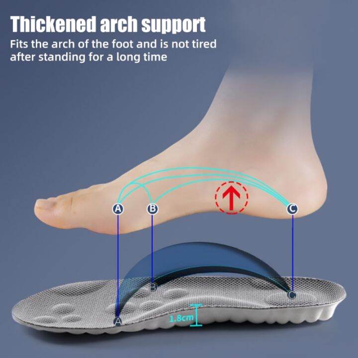 4d-latex-sport-insoles-for-men-women-soft-high-elasticity-shoe-pads-breathable-deodorant-shockproof-cushion-arch-support-insoles-shoes-accessories