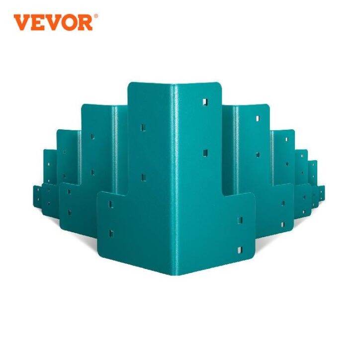 VEVOR 8pcs Workbench Corner Bracket Kit 5MM Sturdy Steel Bracket Kit