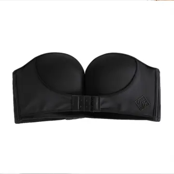 Backless Strapless Bra Women Lingerie Front Buckle Lift Bra,wire-free Anti- slip Invisible Push Up Bandeau