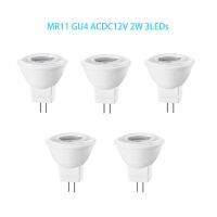 5ชิ้นหลอดไฟ LED MR11 2W 3LED มินิสว่างมาก GU4สปอตไลท์ไฟ LED โคมไฟประหยัดพลังงาน12V 2835 D เปลี่ยนโคมไฟ LED ฮาโลเจนแสง