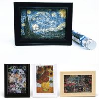 【CW】✲₪►  150Pcs Multi-type mini test puzzle oil painting jigsaw educational toy for adults kids
