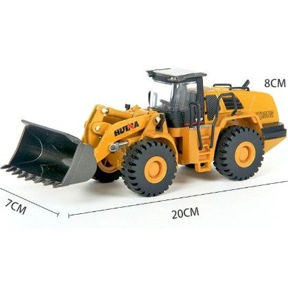 โมเดล-รถตักดิน-เหล็กทั้งคัน-huina-scale-1-50-เหมือนของจริง-ของเล่นเพื่อการสะสม-โมเดลรถเหล็ก