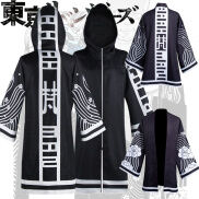 Áo choàng kimono Trang Phục Cosplay takeomi Akashi trench Tokyo revengers