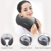 Multifunctional U-shaped pillow massage pillow Electric Neck Massager Portable Shoulder Cervical Massager Travel Home Car Relax Travel pillows