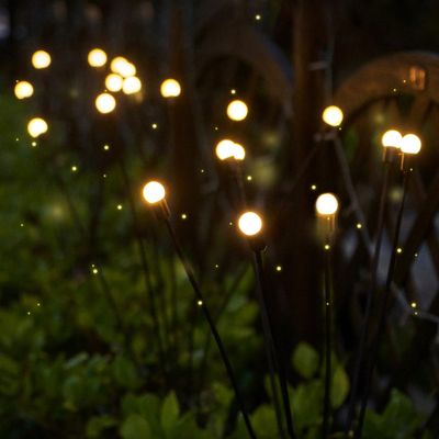 [Like Activities] SolarFirefly Pathway LightsStake ไฟสวนกลางแจ้ง DecorativeGarden ArtLighting สำหรับ Garden