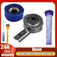 ฝาหลังมอเตอร์/ฝาหลังมอเตอร์และอะไหล่ตัวกรองสำหรับ Dyson V6 DC58 DC59 DC61อะไหล่เครื่องดูดฝุ่น DC74 DC62