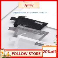 APRRERY 4Pcs มี3สี ถุงแฟ้มตาข่าย ซิปโปร่งใส ไนลอนทำจากไนลอน ถุงเก็บปริศนา แฟชั่นสำหรับผู้หญิง หัวข้อกระเป๋าถุง อุปกรณ์สำหรับเดินทาง