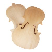 ：《》{“】= 4 X Unfinished Violin Front Back Panel Kit For 4/4Violin Making