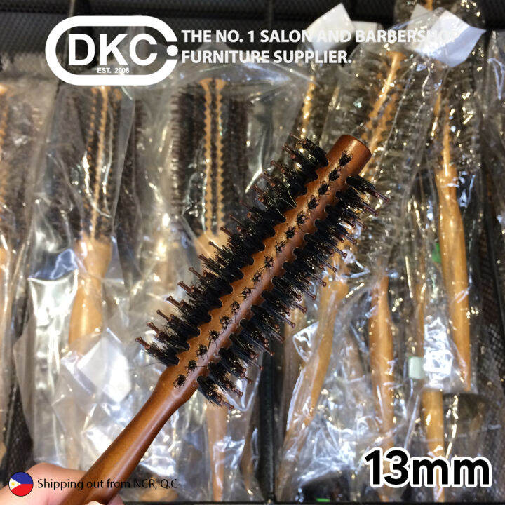 DKC Wooden Hair Roller Brush 13mm for Salon and Lazada PH