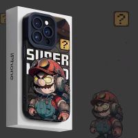 เคสไอโฟน11แบบสี่เหลี่ยม Mario เคสซิลิโคน iPhone เคส compatible for iPhone 13 14 12 11 pro max เคสไอโฟนxr เคสxs se2020 se2023 เคส11โปรแมค เคสวันพีช13โปร เคสไอโฟน14promax เคสไอโฟน7พลัส