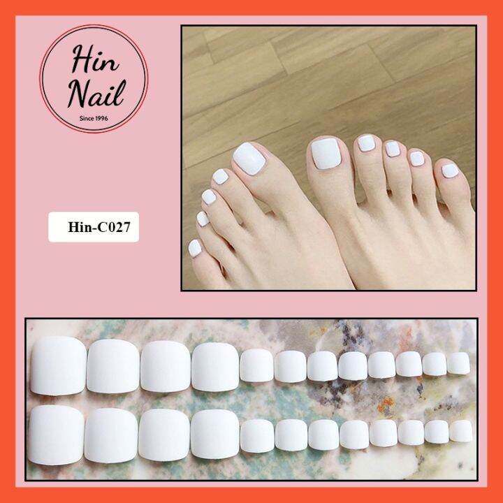 100 mẫu nail chân màu trắng sang sịn vạn người mê