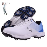 Men Women Golf Shoes Designer Professional Golf Shoes Leather Male Sneakers Nail Sole Comfortable Outdoor Walking Footwears