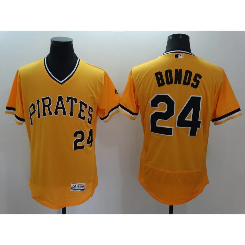 Barry Bonds Pittsburgh Pirates Baseball Jersey – Best Sports Jerseys