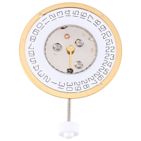 Quartz Movement Watch Accessories 6 Jewels for ISA 220 Movement Watch Date At 3 OClock Single Calendar Movement Replace