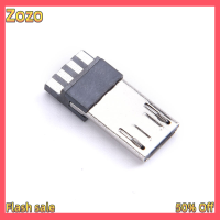 Zozo ✨Ready Stock✨ 20ชิ้น4ขาแจ็คไมโคร USB ปลั๊กตัวผู้เชื่อมต่อพอร์ตซ็อกเก็ตปลั๊กเทอร์มินัล