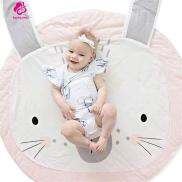 Baby-Bala Mall Thảm Bò Cho Thỏ Thảm Nhà Trẻ Thảm Chơi Cho Bé Thỏ Hồng Thảm