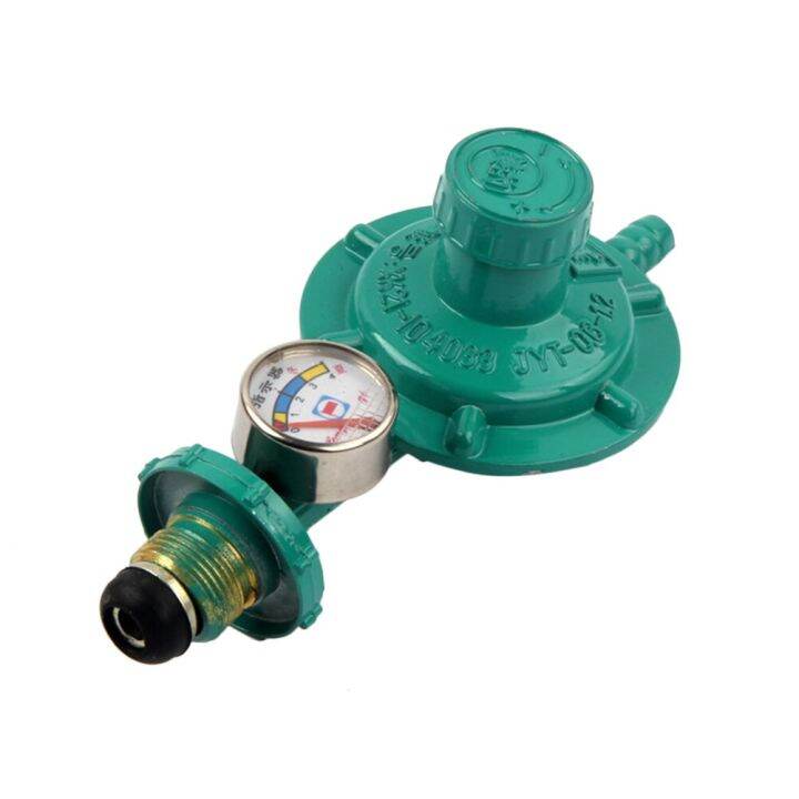 Propane Gas Regulator With Pressure Gauge Manometer Level Gauge For BBQ