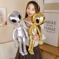 Funny alien plush toy backpack creative doll personality for men and women birthday gifts friends