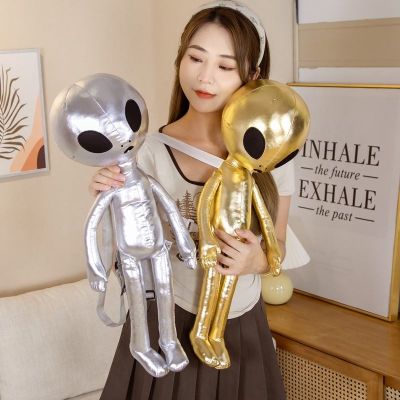 Funny alien plush toy backpack creative doll personality for men and women birthday gifts friends