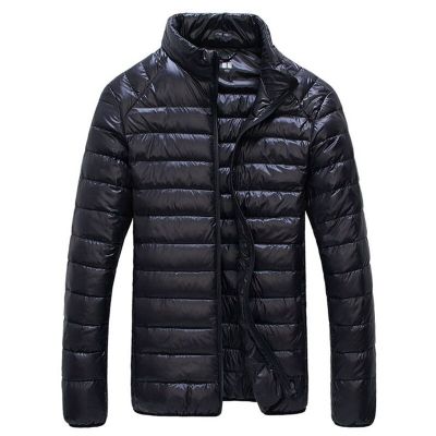 ZZOOI 5XL Plus Size 6XL Ultra Light Autumn Winter Jacket 2023 New 90% White Duck Down Casual Classic Regular Fit Men Puffer Coats