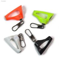 ✱ 4/10 pcs Plastic Head Swivel With Hooked Fishing Sinker Slip Clip Clear Snap Fishing Weight Slide for Braid Fishing Line