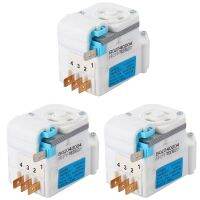 3X Defrost Timer Universal AC 200-240V TMDE802ZC1 3018100310 H.J for Daewoo Cooler for All 220V Refrigerator Parts