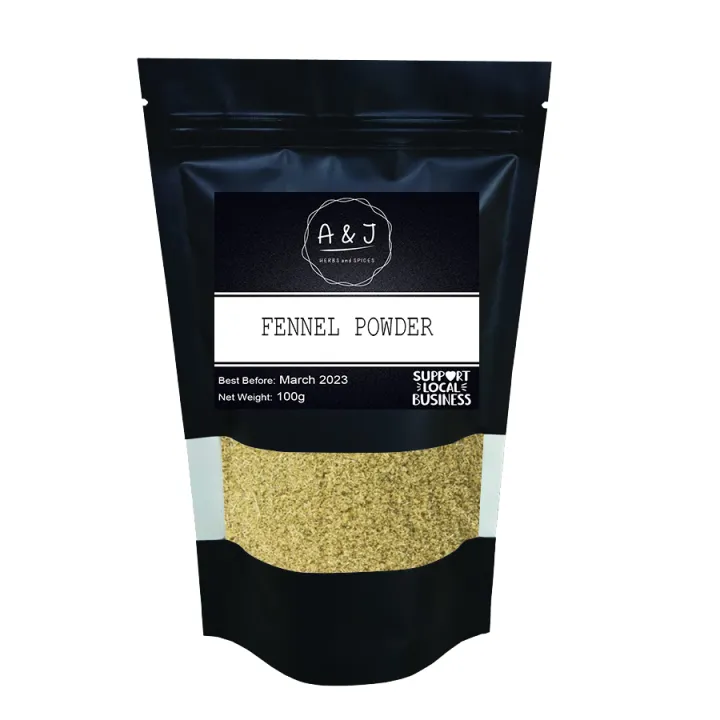 Fennel Powder 100g (100 Real Spices) Lazada PH