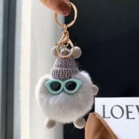 【cw】 Briquettes Keychain Multicolor Cartoon With Metal Keyring Accessories ！