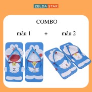 Dép Xốp Thái Hình Mèo Doraemon - Đi Trong Nhà Văn Phòng Khách Sạn Đi Biển
