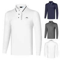 Golf long-sleeved T-shirt mens tops GOLF casual all-match POLO shirt outdoor quick-drying non-ironing Honma Odyssey TaylorMade1 Mizuno J.LINDEBERG G4 FootJoy SOUTHCAPE☒