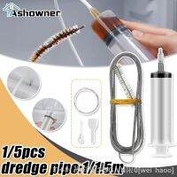 hot【DT】☇✸  5pcs Refrigerator Drain Hole Dredging Set Can  Clog Syringe Hose Cleaning Outlet In Fridge