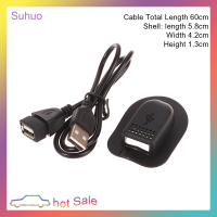 Suhuo USB สายต่อภายนอกสำหรับผู้ชายกับสายดาต้าตัวผู้เป็นตัวเมียสายต่อสายชาร์จอุปกรณ์เสริมกระเป๋าแบคแพค