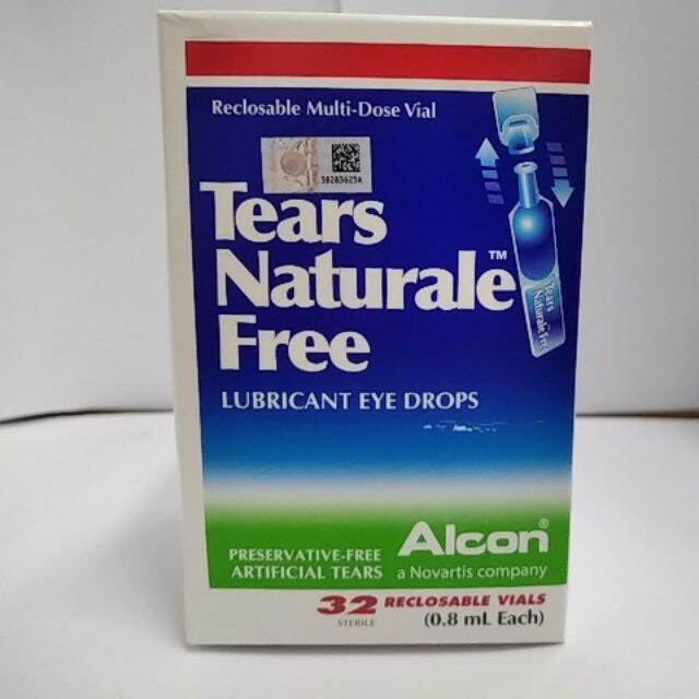 ♬TEARS NATURALE FREE EYE DROPS PRESERVATIVE FREE 32 VIALS♭ | Lazada