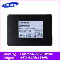 PM883 SAMSUNG SSD องค์กร SATA 6.0 240GB 480GB 960GB 1.92TB 3.84TB 7.68TB ดิสก์แบบแข็งภายใน HDD ฮาร์ดดิสก์สำหรับเซิร์ฟเวอร์