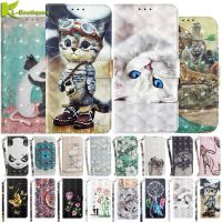 Redmi 10C Case For Xiaomi Redmi 10C Case 3D Animal Pattern Leather Flip Case on for Funda Xiomi Xiaomi Redmi10C 10 C Phone Cover Electrical Safety