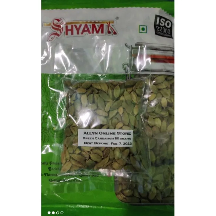 Green Cardamom Cardamon Green Elaichi Pods From India Lazada Ph