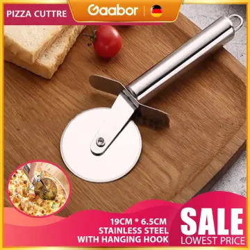 Stainless Steel Pizza Cutter Slicer Wheel Cake Bread Pies Round Knife Pasta  Dough Baking Kitchen Cooking