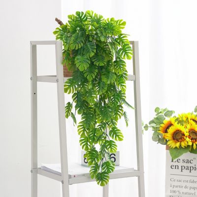 [AYIQ Flower Shop] เฟิร์นเปอร์เซียต้นไม้ประดิษฐ์ใบเถาองุ่น Hiasan Taman Rumah ตกแต่งห้องปาร์ตี้งานแต่งงานแขวนผนังระเบียง