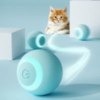 VIPPet Smart Cat Toys Electric Cat Ball ลูกบอลกลิ้งอัตโนมัติ Cat Interactive Toys Training Self-Moving Kitten Toys For Indoor Playing