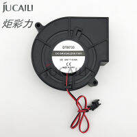 Jucaili 2 Pcs เครื่องพิมพ์10ซม. ดูด DC พัดลม24V 0.55A สำหรับ Allwin Gongzheng ขนาดใหญ่เครื่องพิมพ์ Brushless กระดาษเครื่องดูด Blower